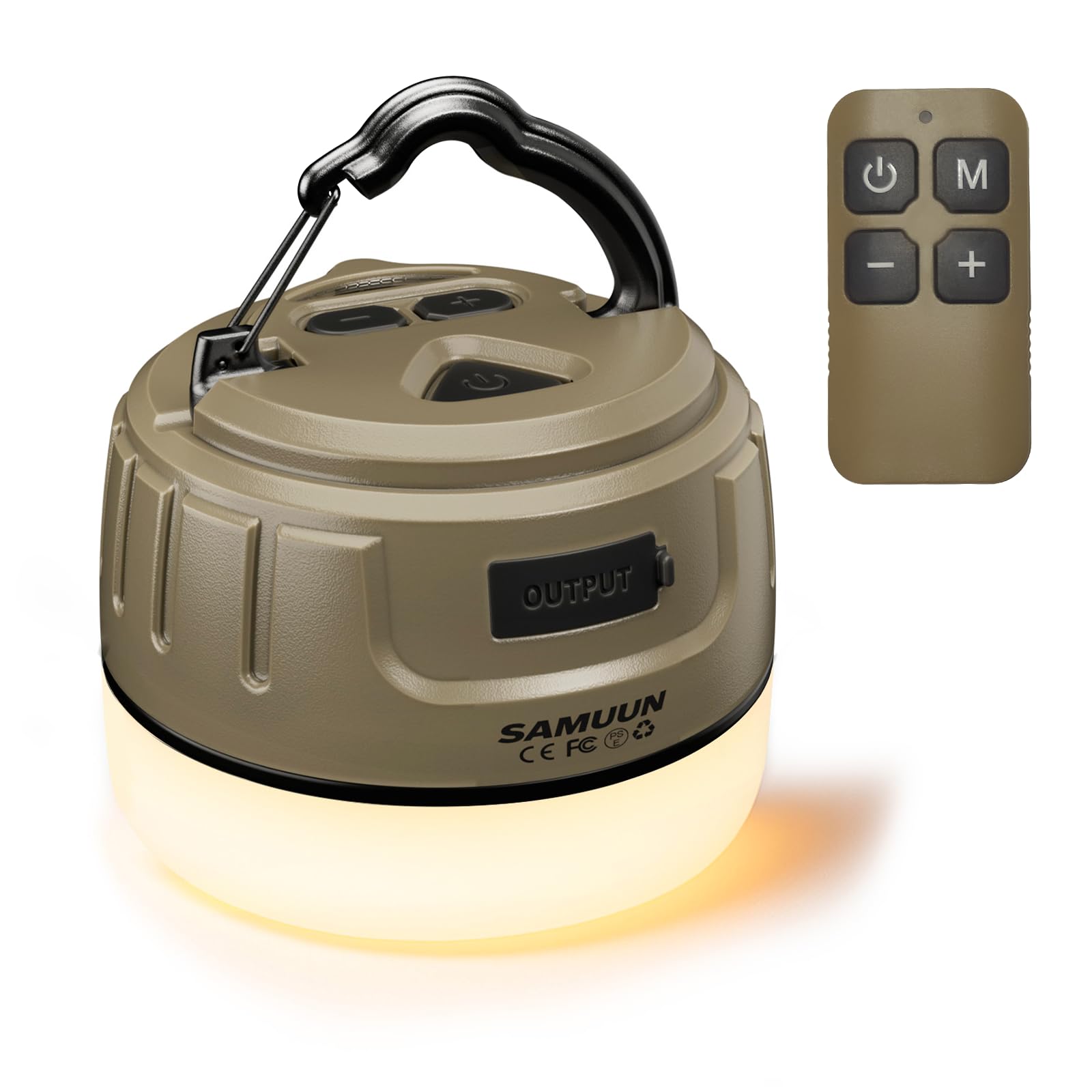 SAMUUN ランタン LEDランタン リモコン付き ナイトライト キャンプラン…