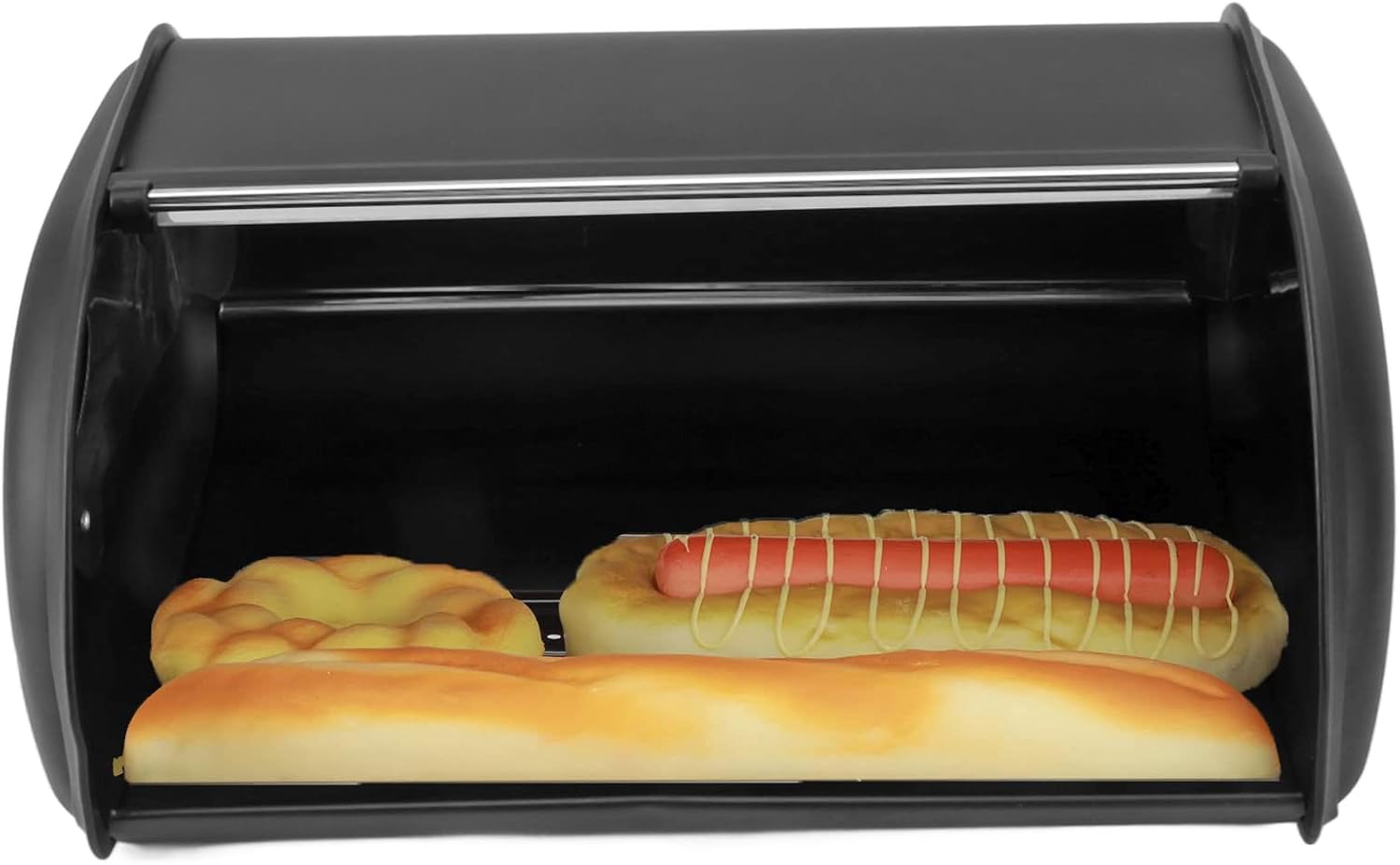 Large Bread Box for Kitchen Countertop, Iron Bread Bin