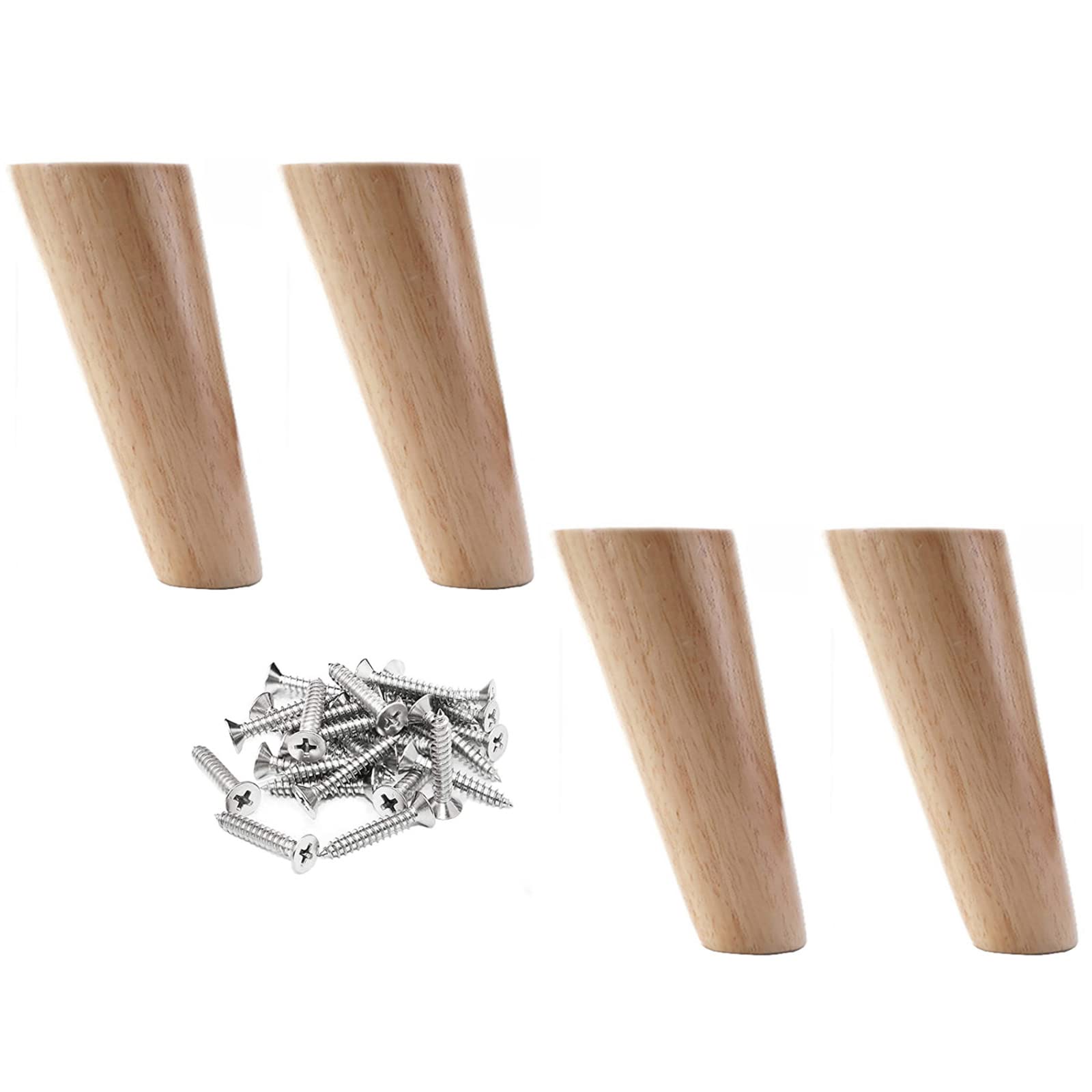 Patas de repuesto de madera maciza para sofás modernos y mesas de estudio