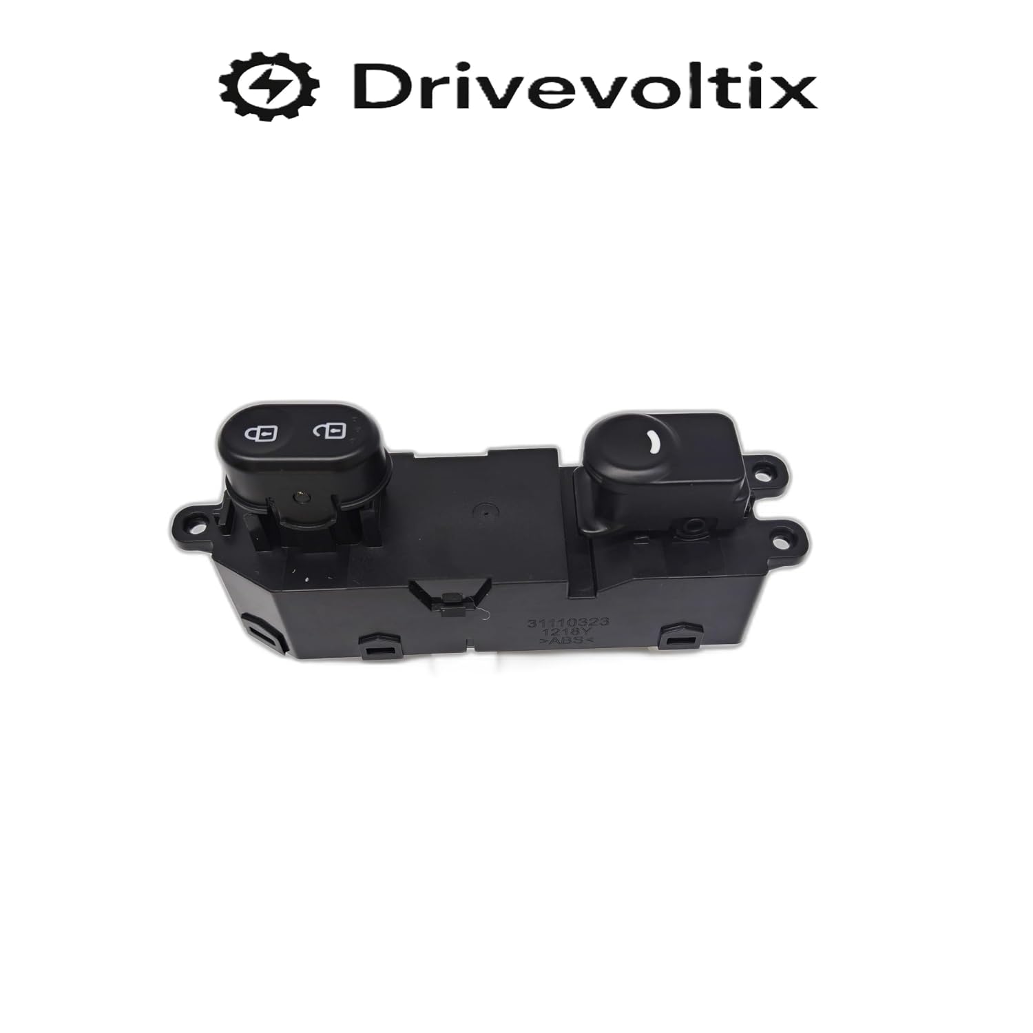 Passenger/Front Right Side Power Window Switch Compatible with Hyundai Accent 2011-2017, Replaces OEM 93575-1R001, 935751R001, Auto