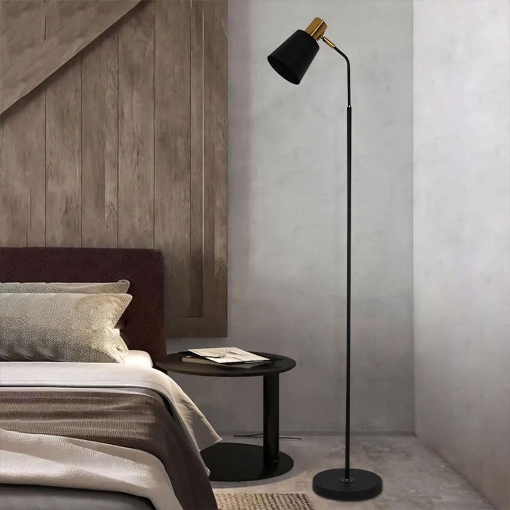 Lámpara de pie minimalista nórdica para crear ambientes cálidos y acogedores