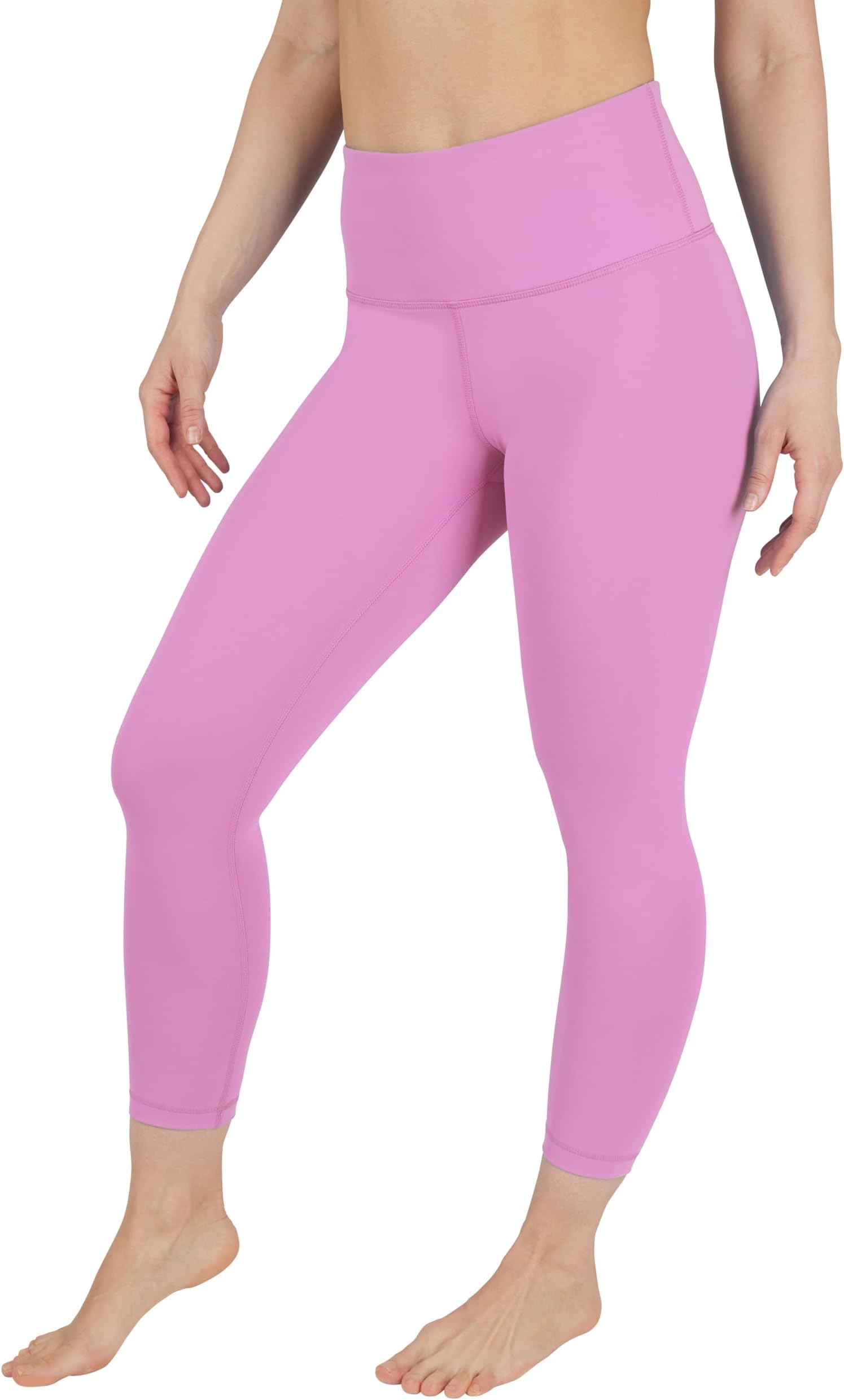 Womens High Waisted Leggings Capri Workout Yoga Pants