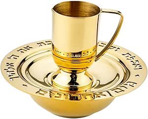 The Golden Cups / BOX / 10枚組　中古 WOODEN BOX W/KIDDUSH CUP+SAUCER – STERLING SILVER