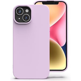 Zuvirelx Silikon H lle f r iPhone 14 - Lavendel
