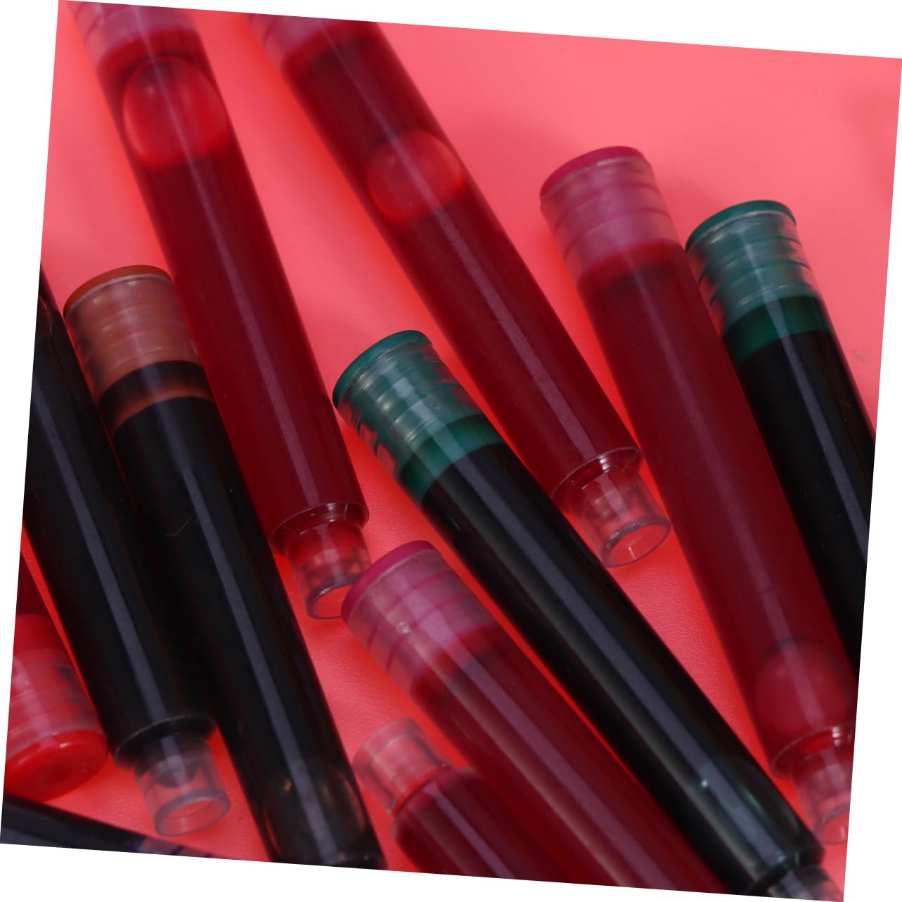 SHINEOFI 105pezzi Ricariche Per Stilografiche Inchiostro Di Qualità Per Calligrafia e Cancelleria Scolastica Asciugatura Rapida e Resistente All