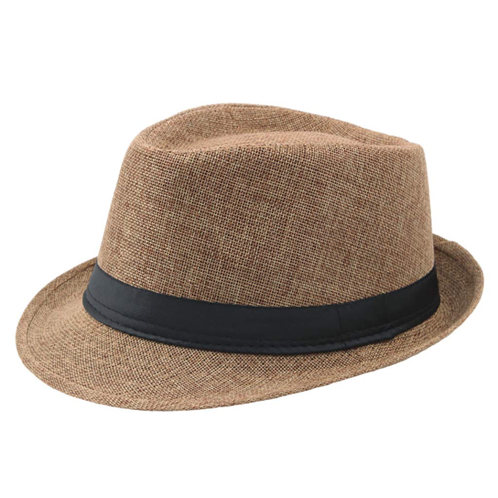 GenéricoSombrero Paja Hombre De Pascua Sombrero Senderismo El Chico De La Gorra Sombrero Pescador Hombre Sombrero Trekking Sombrero Australiano Tres Sombreros De Copa Gorras Sin