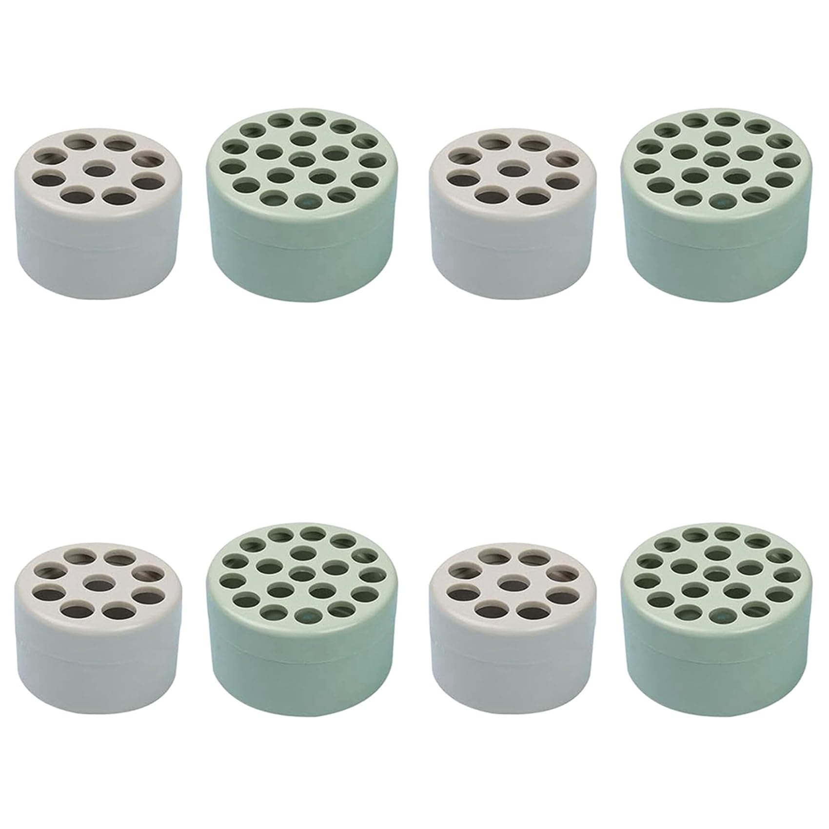 Hndhbfgrt 8PCS Spiral Stem Holder, Spiral Stem Holder for Vases, Spiral Flower Stem Holder