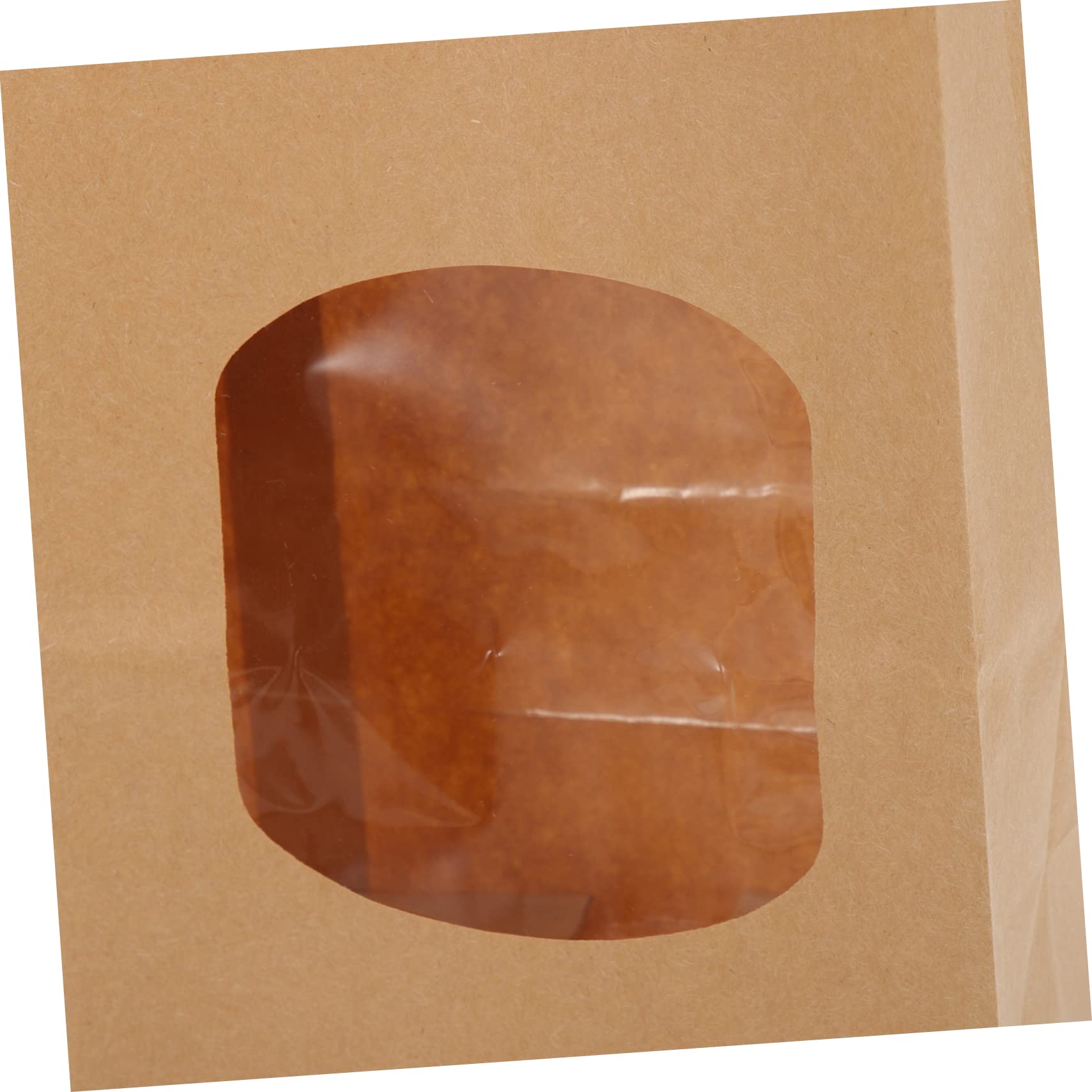 Kekstüten aus Kraftpapier 100 Stück 8oz für Snacks | Süßwaren und Trockenfrucht Mischungen, für Zuhause und Kleine Betriebe, Fettabweisend
