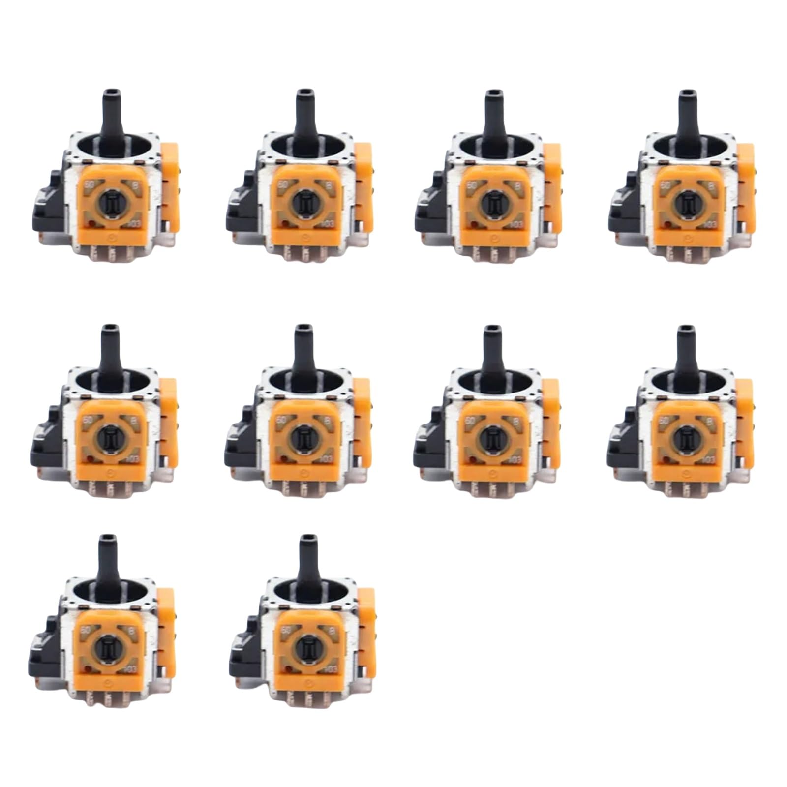 Lot de 10 joysticks à bascule 3D à 3 broches for manette Sony DualShock 4 et PS4 PRO Slim, capteur analogique, pièces de réparation et accessoires(For PS4 PRO)