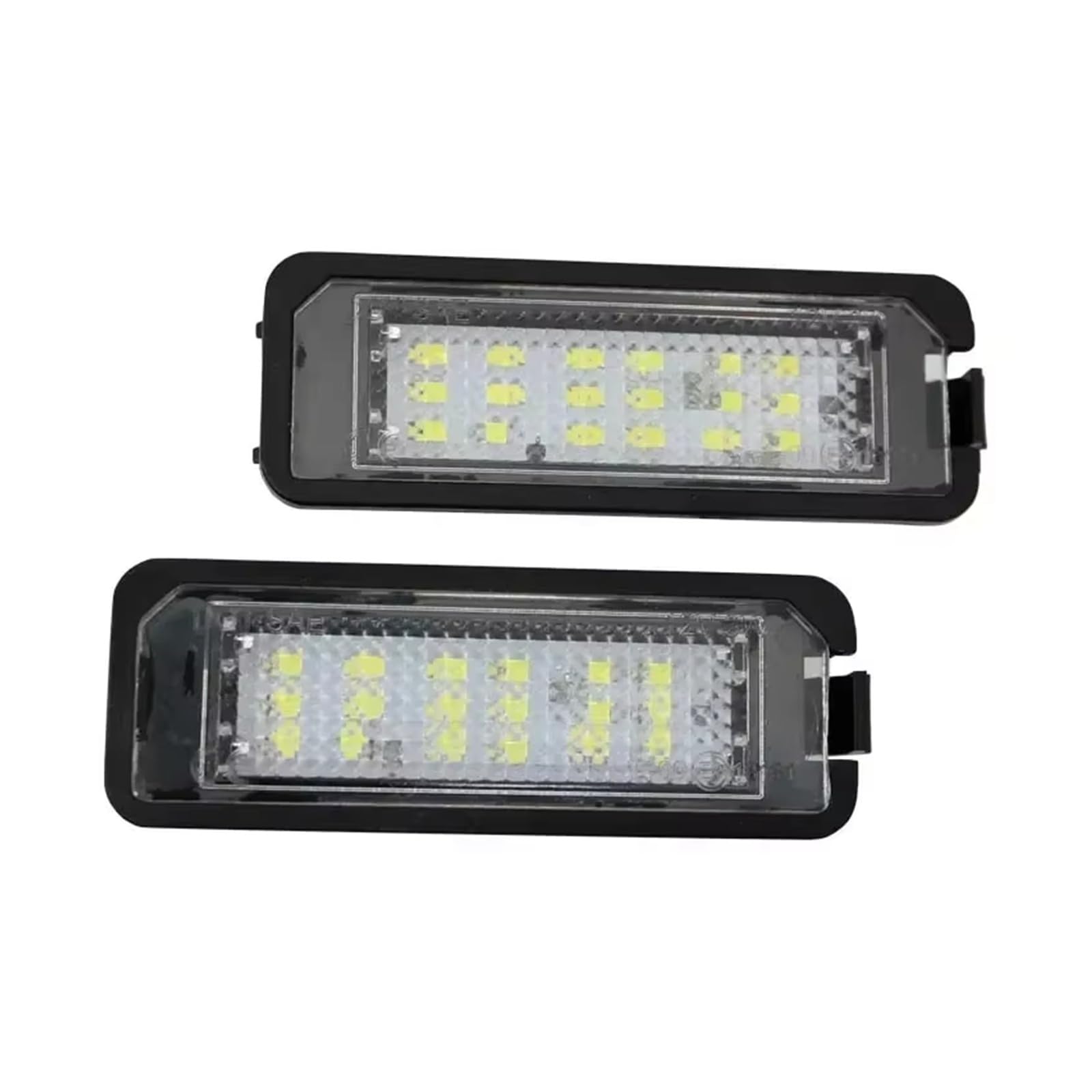 Luz placa matrícula LED coche lámpara trasera para Golf MK4 MK7 Passat Scirocco 6