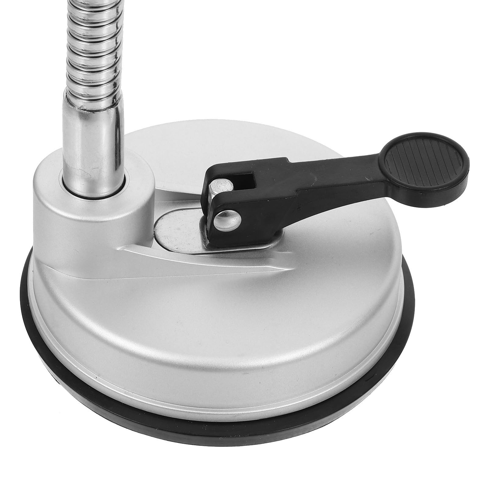 POPETPOP Haartrocknerhalter mit Saugnapf Verstellbarer Edelstahl Stand für Badezimmer Föhnständer ohne Bohren Einsetzbar