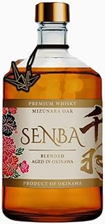 沖縄限定 プレミアムジャパニーズウイスキー 千羽 SENBA ミズナラオーク モルト・グレーン 43度 700ml
