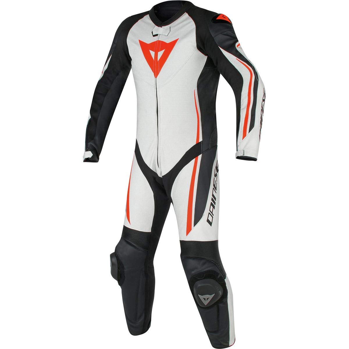 Dainese ダイネーゼ ASSEN サイズ56 ホワイト・ブラック・レッド Amazon | [ダイネーゼ] ASSEN 1 PC PERF. SUIT I96 56 MFJ公認