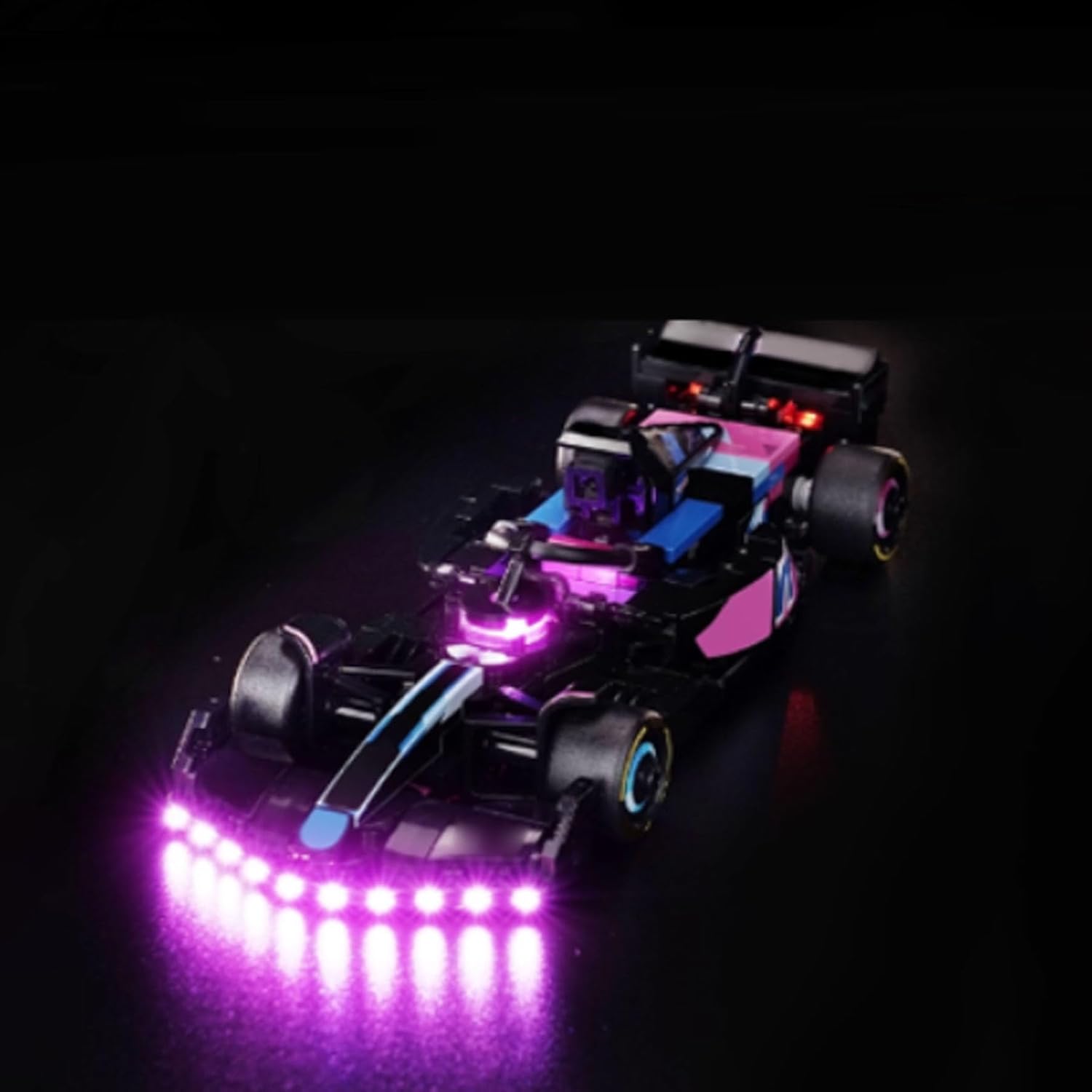LED Lighting Kit Compatible with Lego 77242-77251 Speed F1 Racing Car Series LED Light Set (Model Kit Not Included - Lighting Components Only)