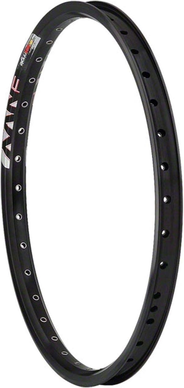 SunRingle Sun Envy Front 20" 36 Holes Schrader Valve Rim, Black