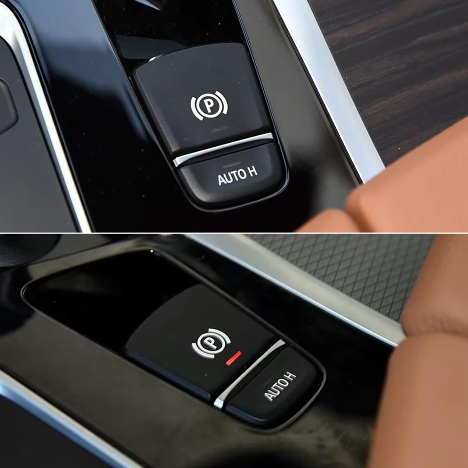 Car Accessories Compatible with for X4 G02 F98 2019 2020 2021 61316842027 Car Electronic Handbrake Parking Brake Auto Button Switch Replacement