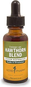 Herb Pharm Hawthorn Blend Liquid Extract for Cardiovascular and Circulatory Support, 1 Fl Oz
