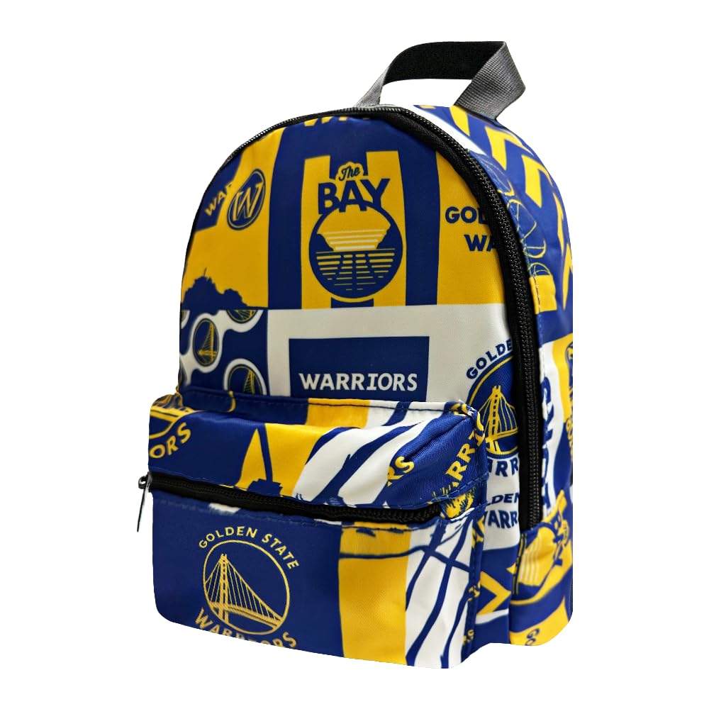 Pro Specialties Group Golden State Warriors Mini Backpack adult bag, perfect for women. Ideal small backpack Waterproof, and trendy