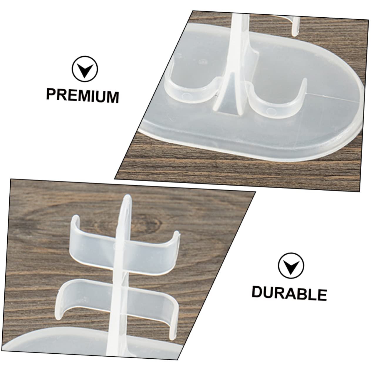 Hohopeti 20pcs Doll Stand Lightweight Doll Holder Support Frame for Easy Display and Imaginative Play to Stand Upright and Enhance Creativity