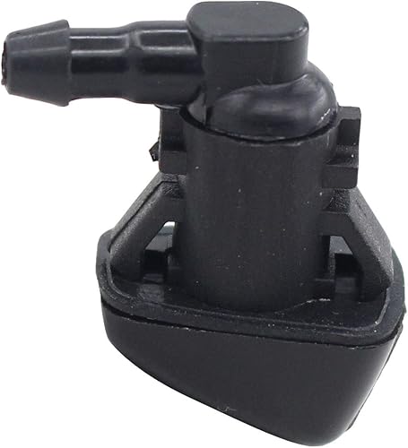 Miniatura 4 de XtremeAmazing 2Pcs Car Windshield Wiper Washer Squirter Nozzle Spray Jet Kit and 3 Meters Fluid Hose Tube Pipe with 3Pcs Connector Adapter 55372143AB