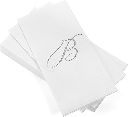 AH AMERICAN HOMESTEAD Toallas de mano desechables para baño, 50 unidades, artículos esenciales para el baño de invitados, toallas de papel para el