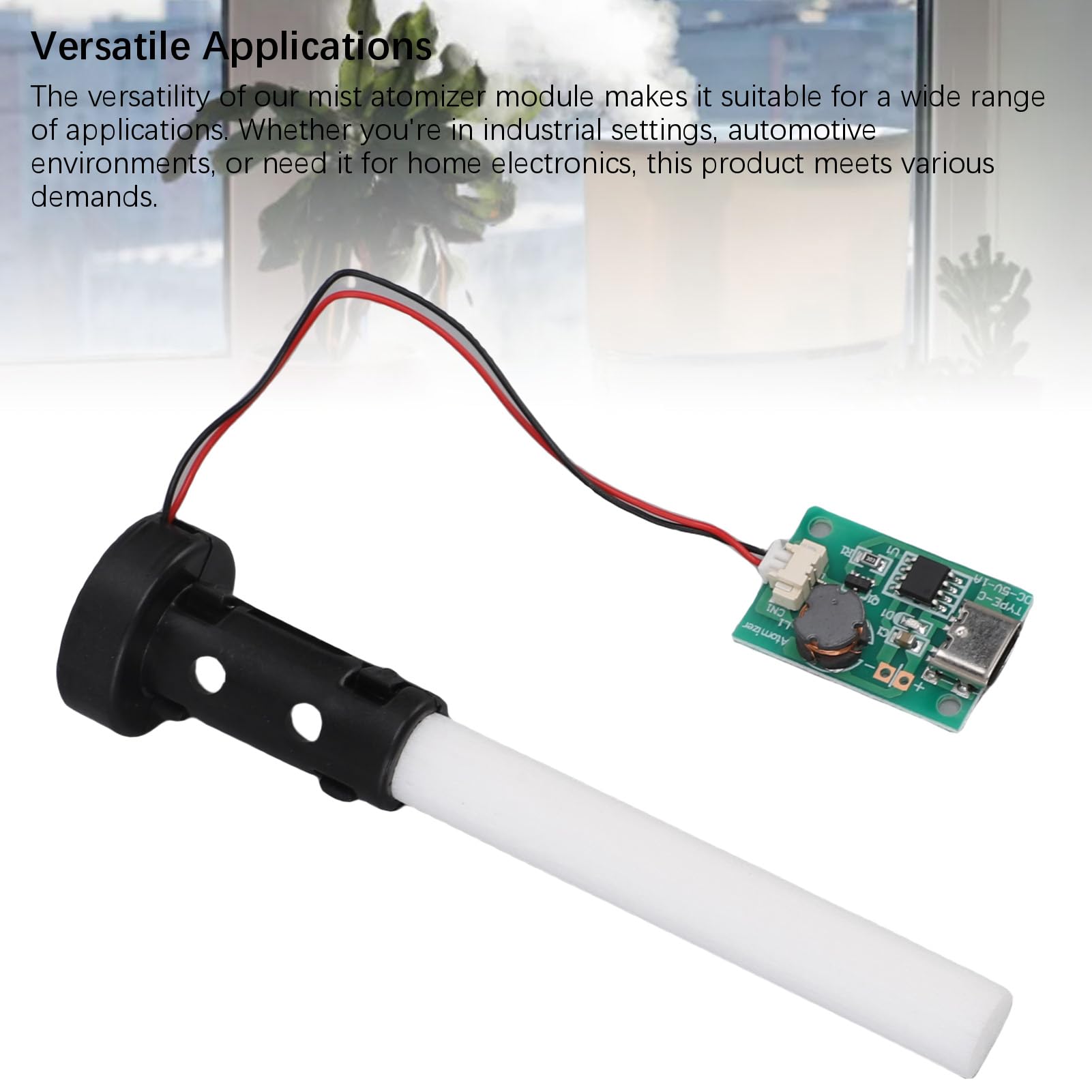 Ultraschallzerstäubungshersteller, Modul USB -Luftbefeuchteratomisierungsplatte Schaltkreis Cotton Nebelhersteller für Hausbesitzer -Büroangestellte