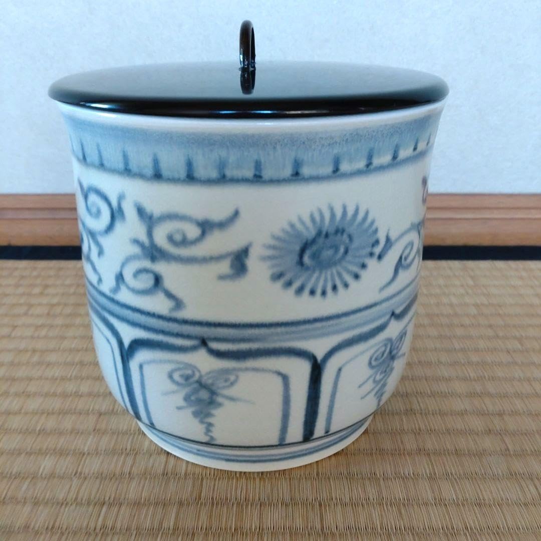 茶道具　水指　模安南　加藤唐三郎造　塗蓋　共箱　無傷 茶道具水指模安南加藤唐三郎造塗蓋共箱無傷 【公式通販】