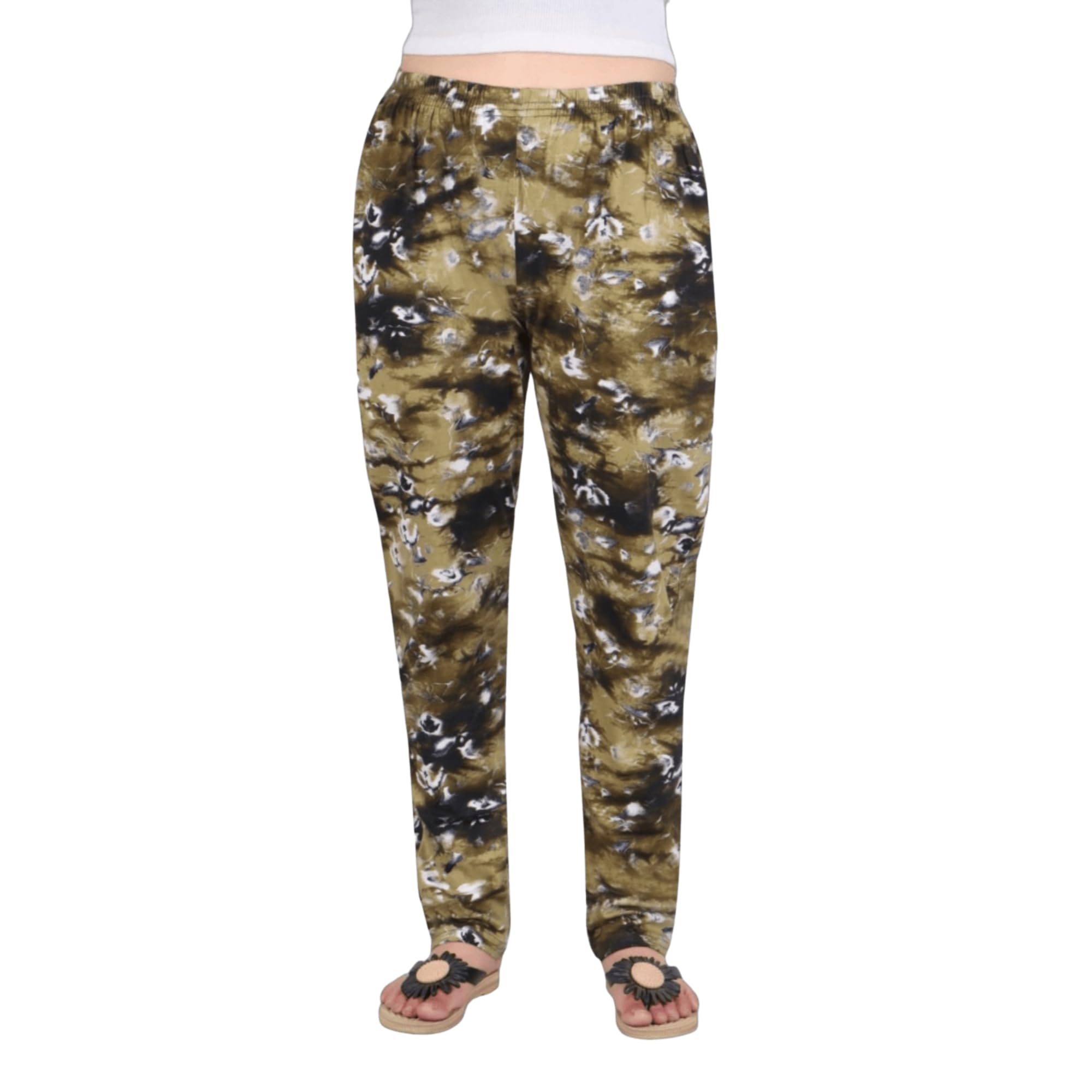 sweet sprut Women Cotton Blend Floral Printed Regular Fit Pyjamas | Soft & Breathable Stylish | Lower for Gym, Yoga, Lounge Summer Wear & Daily Use-picture-44