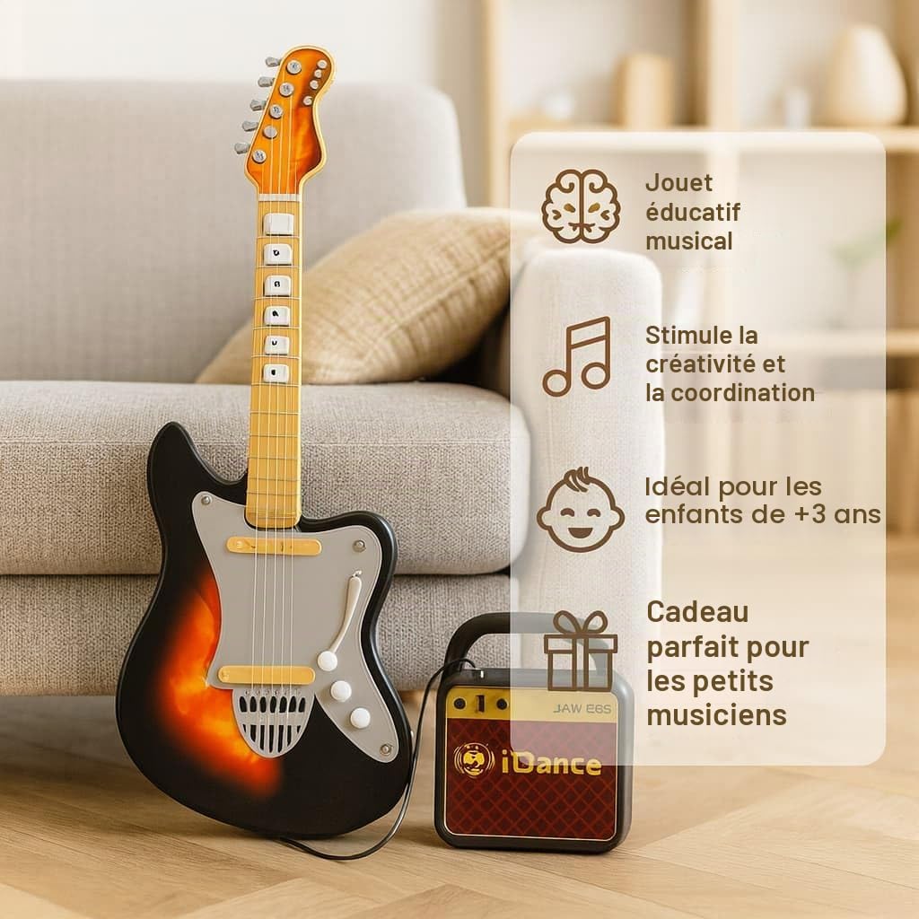 Jam Hero Guitare électrique + amplificateur sans fil BT
