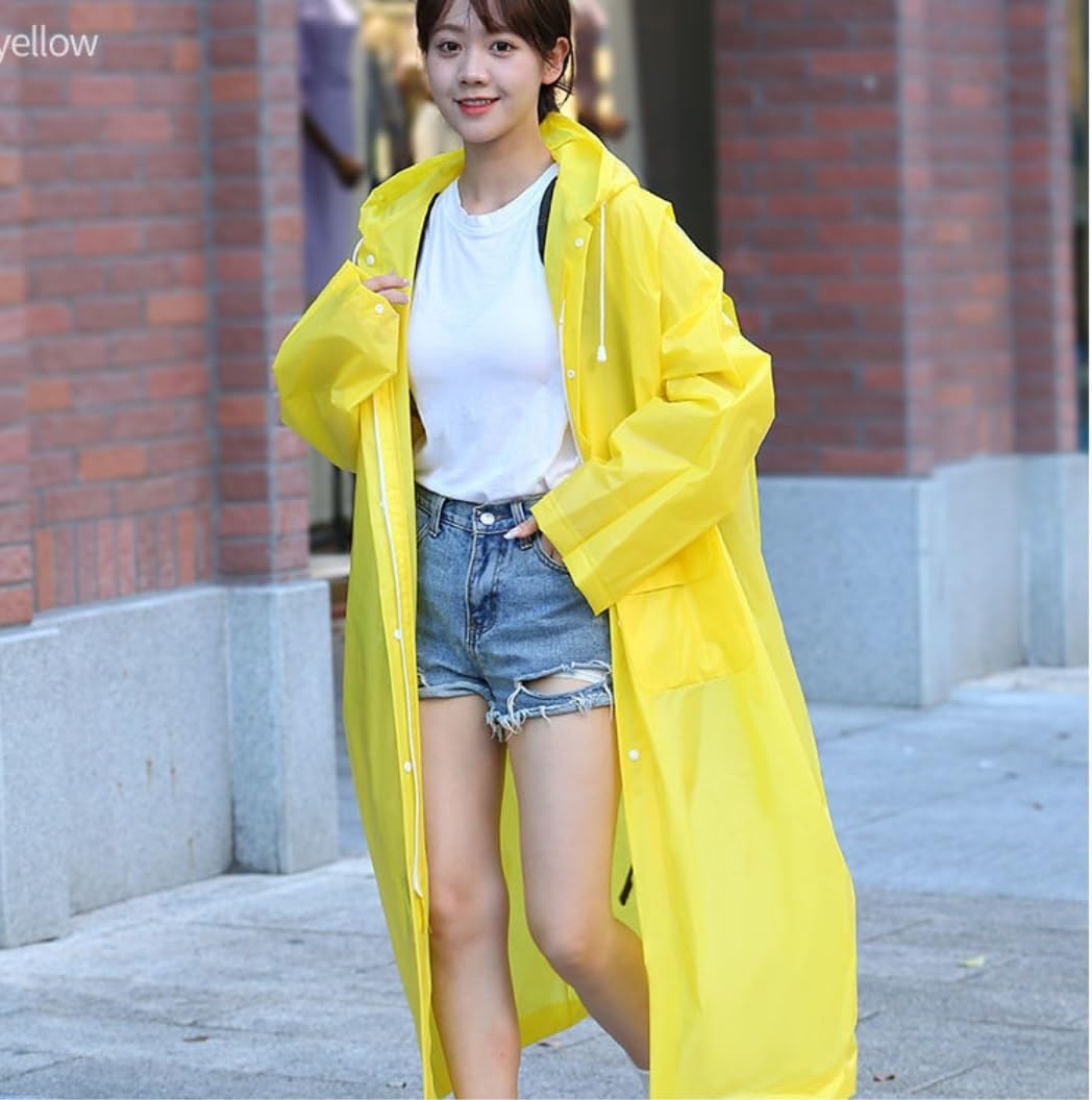 Poncho Pioggia Poncho Impermeabile Impermeabile In Tessuto Veicolo Elettrico Lungo E Addensato, Monopezzo Da Passeggio Per Esterni A Prova Di Pioggia Cappotto di Pioggia Poncho Antipioggia ( Color : Y