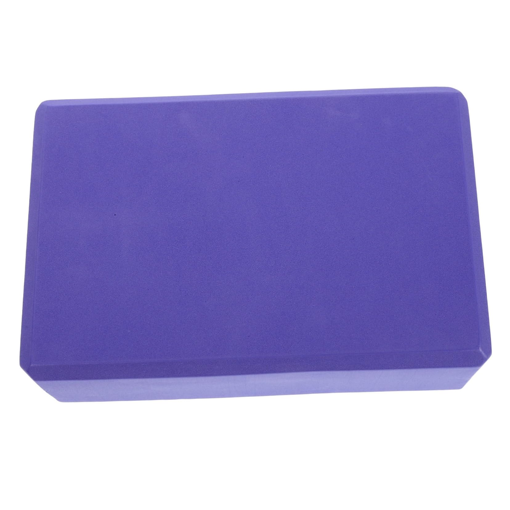 ibasenice Yoga Block for All Levels Lightweight Brick for Yoga and Exercise Enhance Flexibility Stability Portable Gym Accessory for Beginners and Experienced Yogis