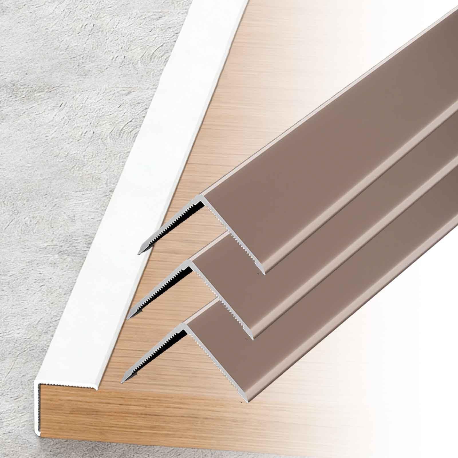 Metal Wall Corner Protector, 3 Pieces Aluminum Corner Guards Corner Protector, Self Adhesive Wall Corner Guard For Edge Of Door Window Furniture Fireplaces Tile Trim Edging(Champagne,30x30mm)