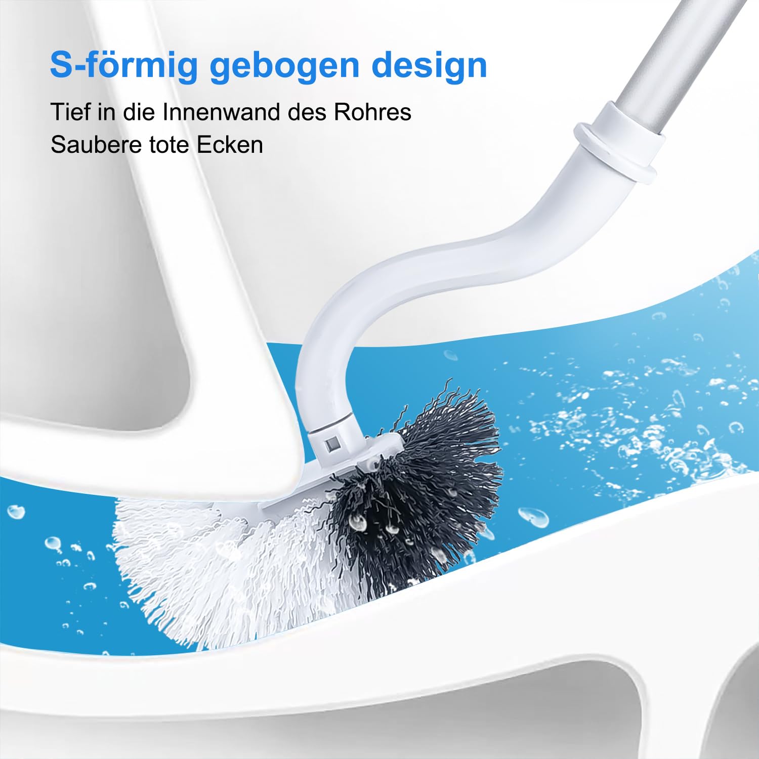 SUIXI 2 Pack Toilet Brush - Image 2
