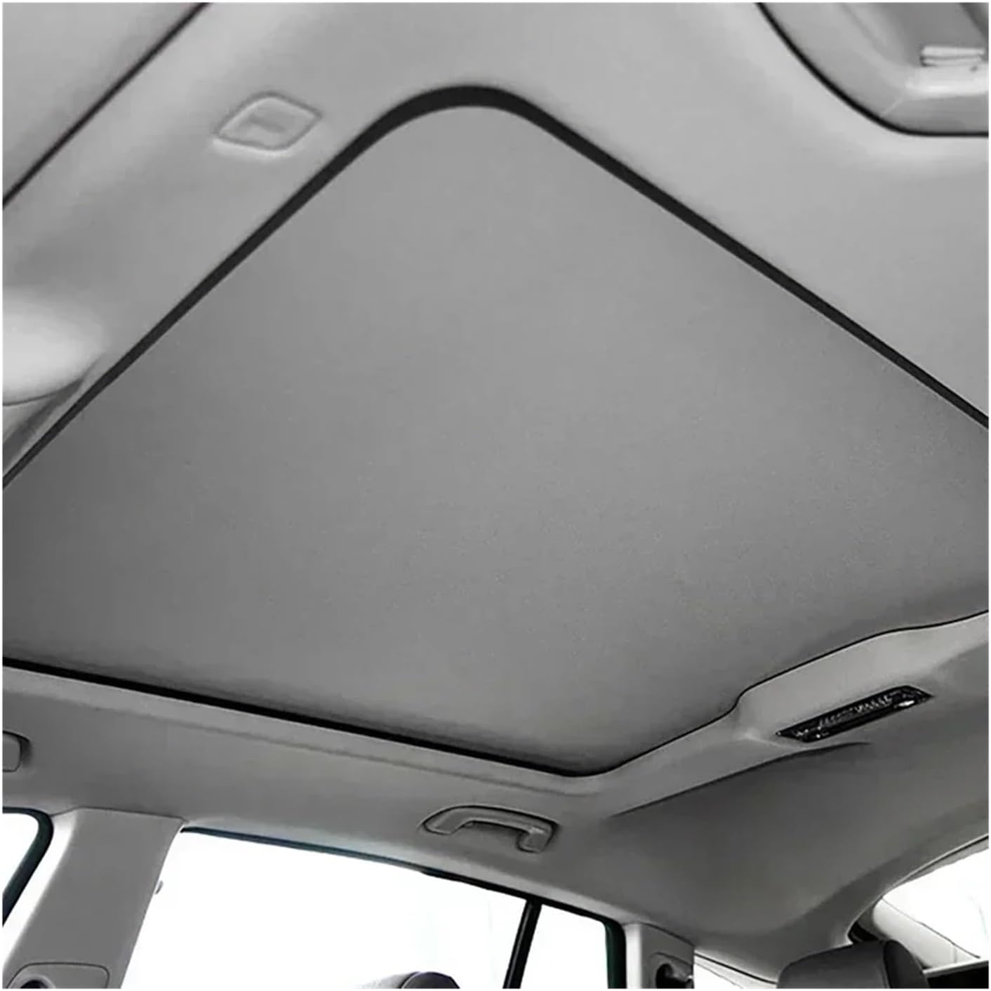 1pcs Car Sunroof Curtain Cover Sunshade Assembly Sunroof Visor Compatible For Benz A AMG W176 CLA C117 A180 A200 /A1767800040(Black)