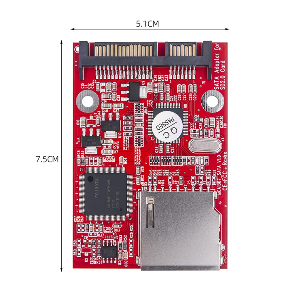 Amazon.co.jp: JMT SDメモリーカード - SATA 2.5インチ 変換アダプター