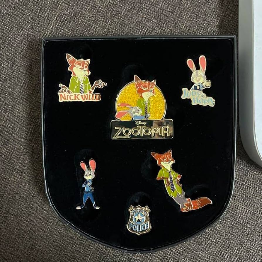 Amazon | ズートピア ピンバッジ セット | アイドル・芸能人グッズ 通販