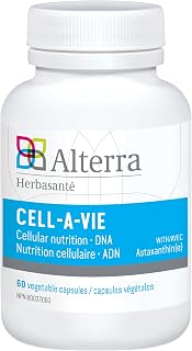 Alterra Cellular Nutrition - Marine DNA Supplement, Inflammatory Disease Support |Protects cellular membrane & reduces Joint pain| Source of antioxidants |Astaxanthin & Borealis |60 Vegetable Capsules