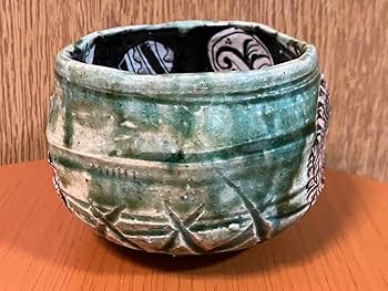 Amazon.co.jp: 池田省吾 織部酒碗 酒器 ぐい呑 焼酎杯 : ホーム＆キッチン