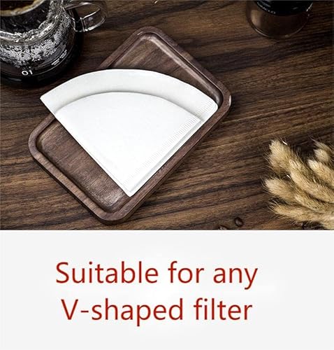 100 قطعة من فلتر القهوة الورقي من سيسيليا، ملحقات ماكينة تحضير القهوة