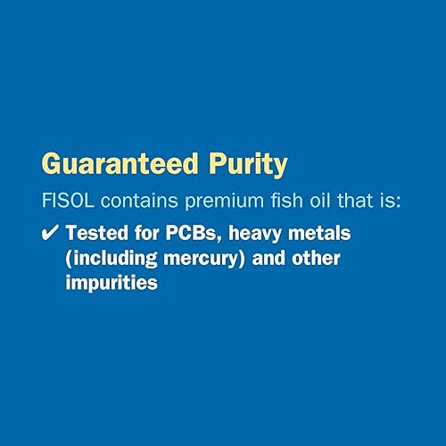 Miniatura 7 de Nature's Way Fisol 50 EPA y DHA - Cápsulas blandas de aceite de pescado con revestimiento entérico sin pescado, 180 unidades