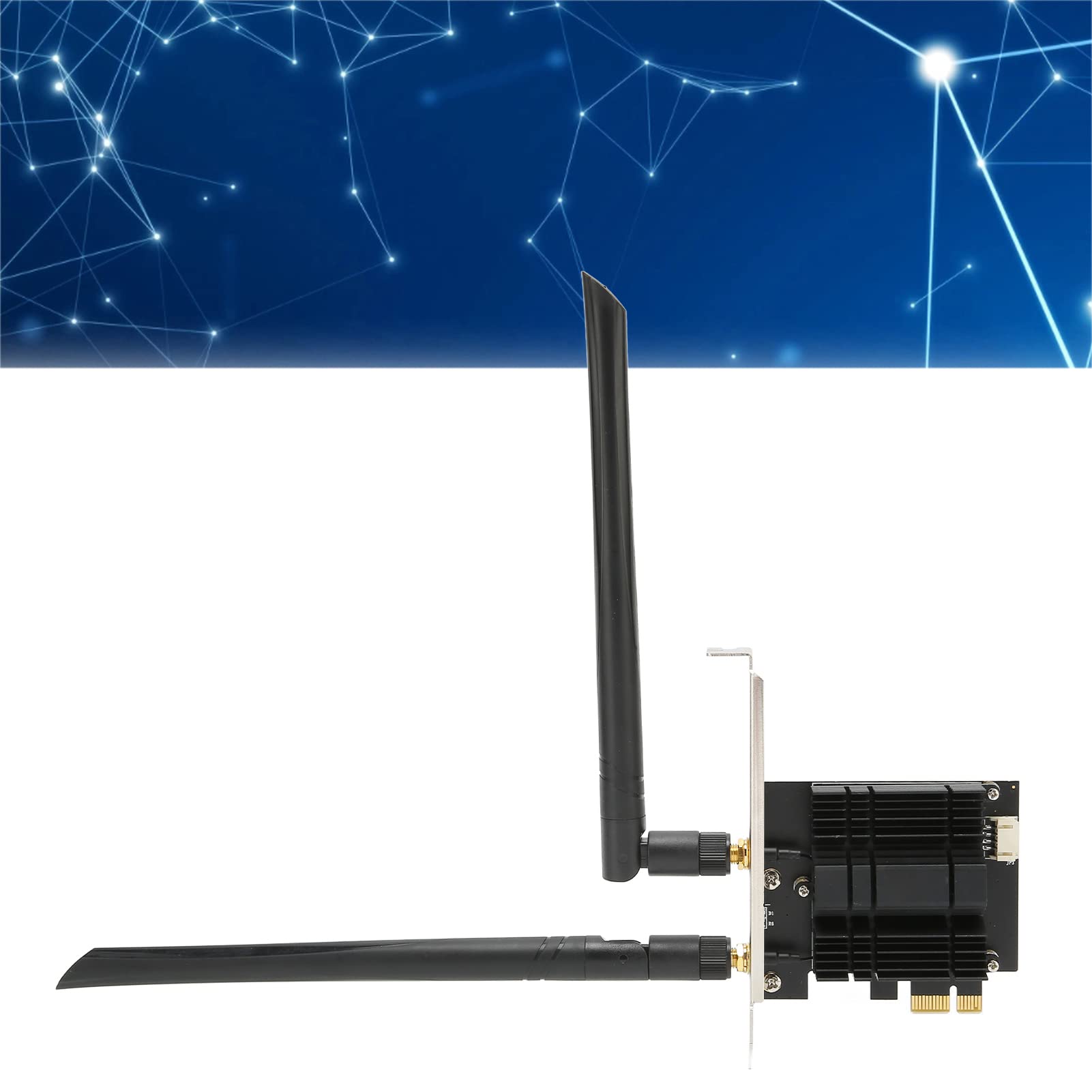 Scheda WiFi WiFi 6E AX210 PCIe Scheda WiFi AC1300Mbps 4.2 PCIE Scheda WiFi desktop dual band 2.4GHz 5.8GHz per PC desktop