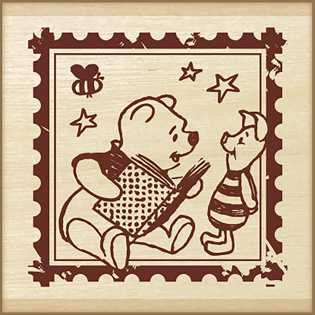 ビバリー ハンコ スタンプ ディズニー Tsw 072 切手 くまのプーさん 日本メーカー新品