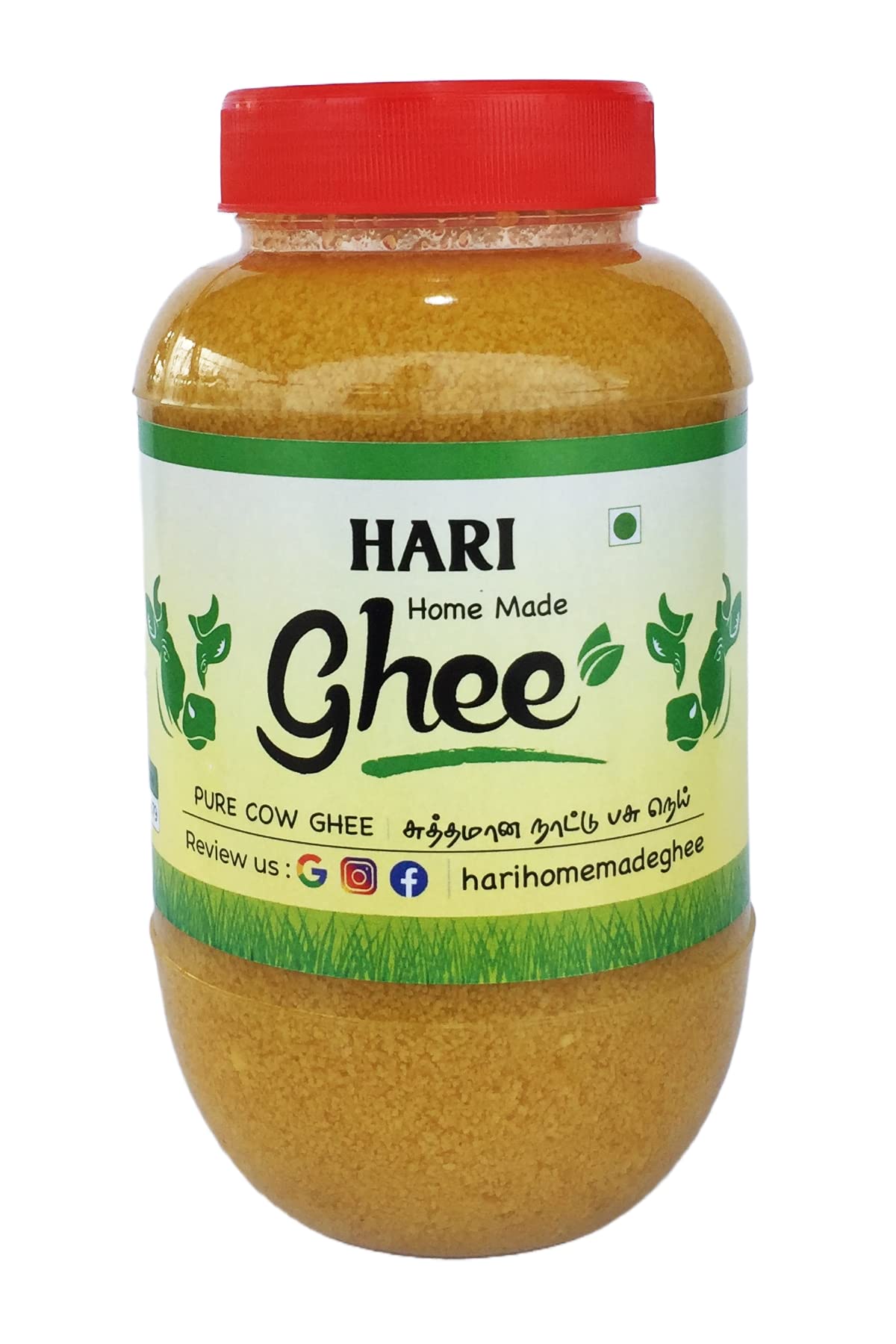 Hari Ghee | 500g | A2 Ghee | Pure Desi Cow Ghee | Home Made Ghee (B098B2WJCR) Amazon Price History, Amazon Price Tracker