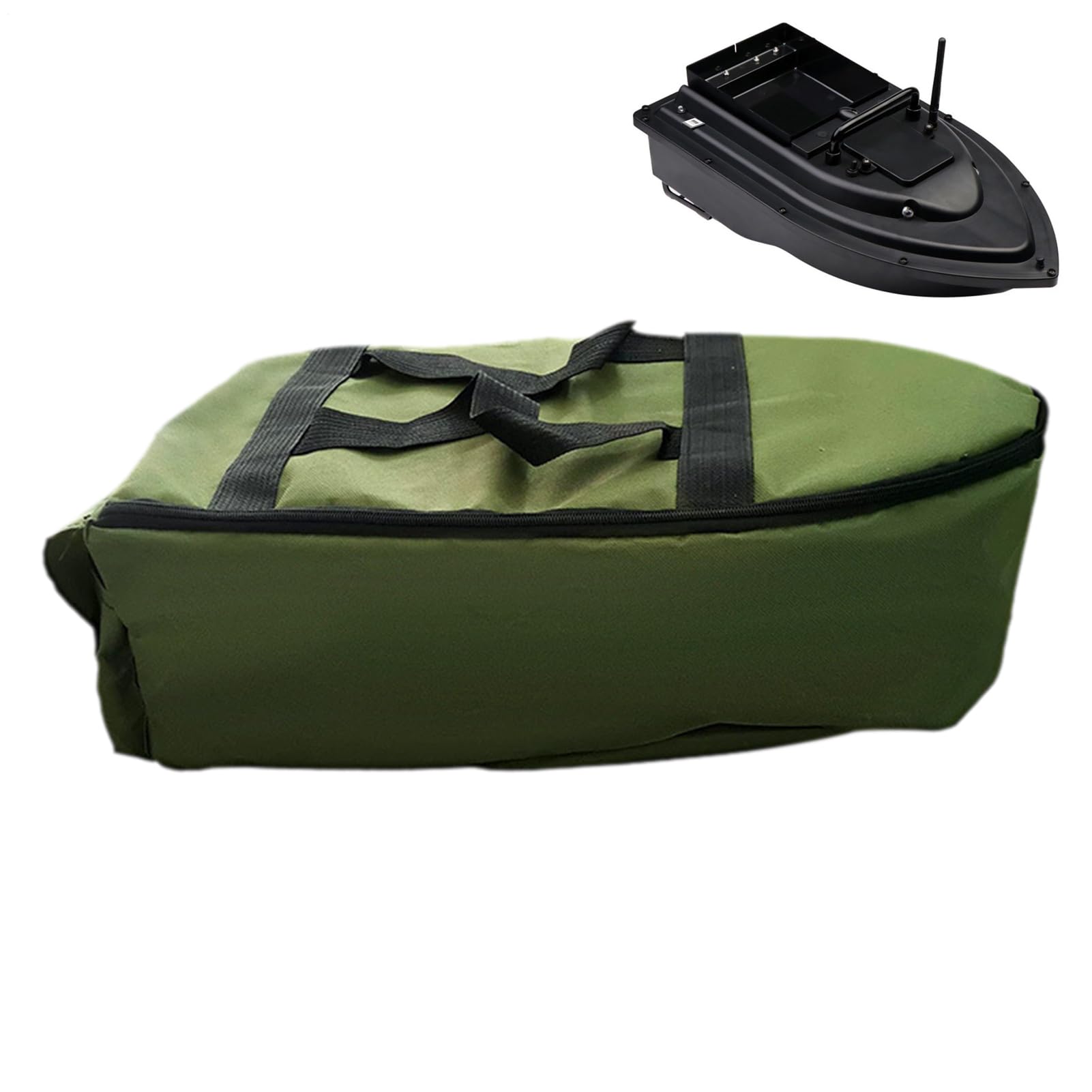 Générique Sac De Transport Portable pour Bateau À Appâts De Pêche | Imperméable Sac De Rangement pour Bateau Amorceur Télécommandé, Accessoires pour Bateaux Amorceurs, Tissu Oxford, 58x28x19cm
