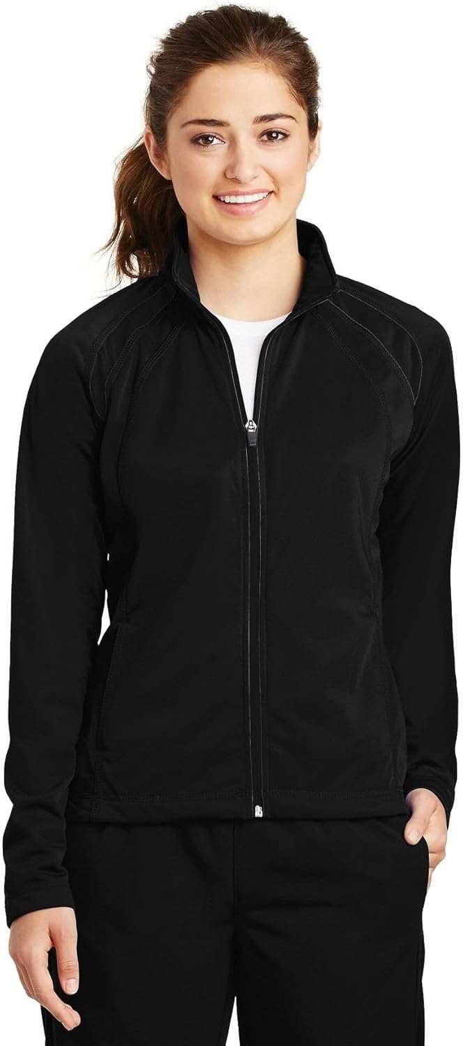 SPORT-TEK Women's Tricot Track Jacket