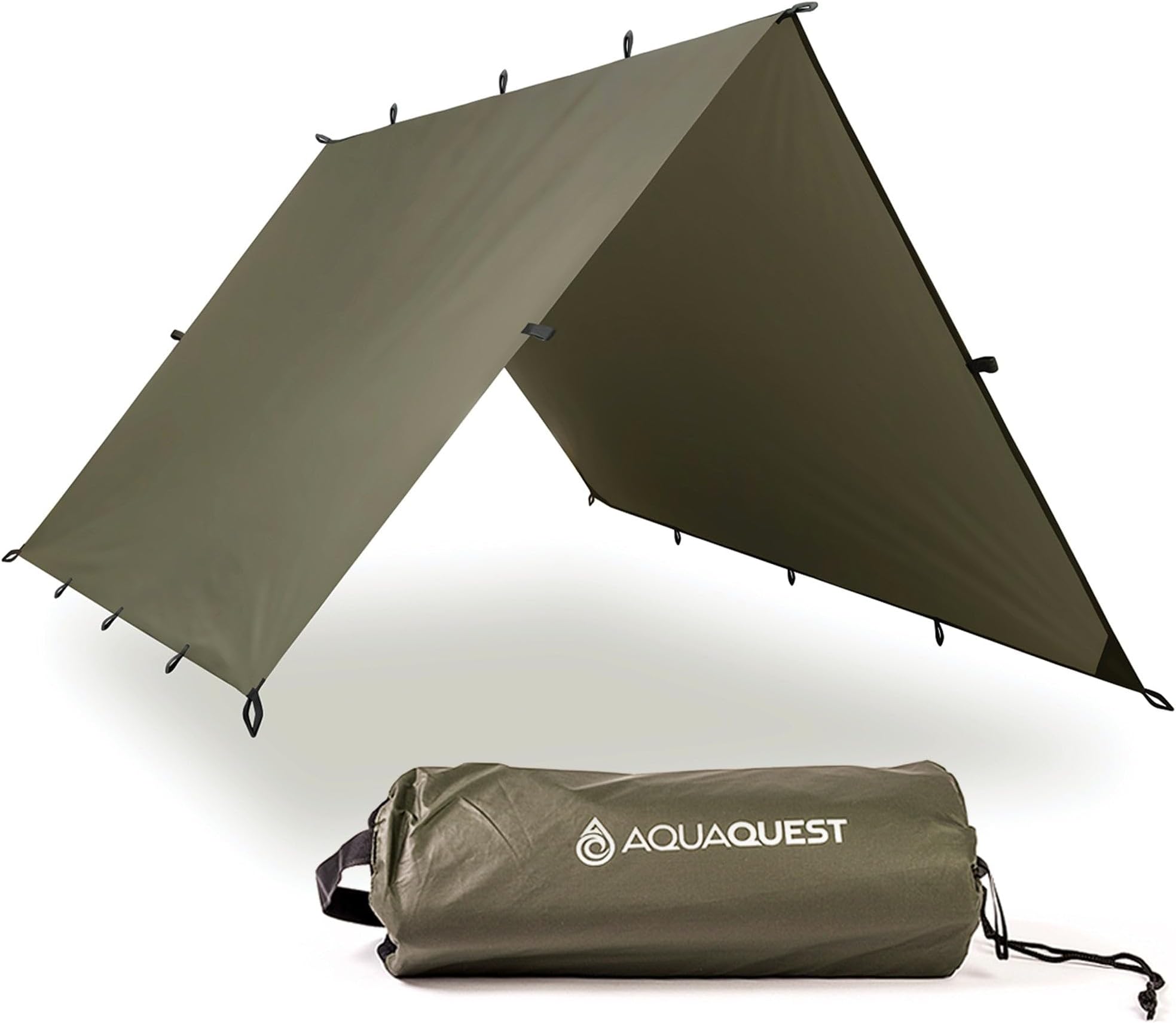 - Defender Tarp – Heavy-Duty Waterproof (20,000 mm) Seam-Taped Rain Fly for Camping, Bushcraft & Survival