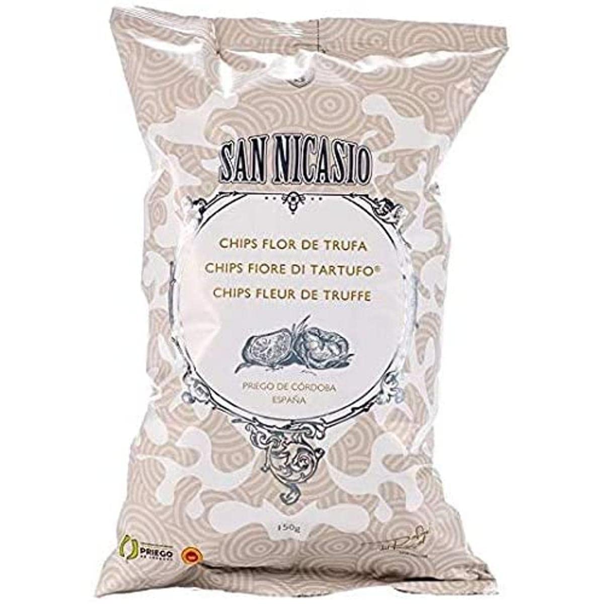 Patatas fritas a la flor de trufa San Nicasio, 150 gramos - sin gluten