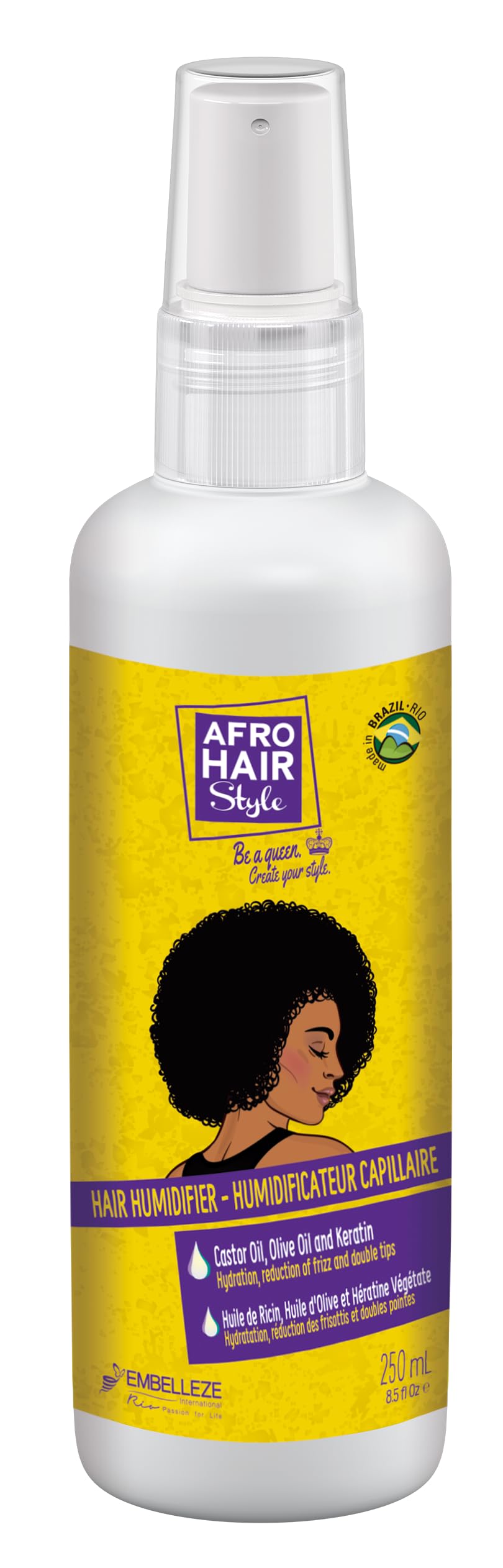 Afrohair Style Humidificador Capilar 250 ml product image