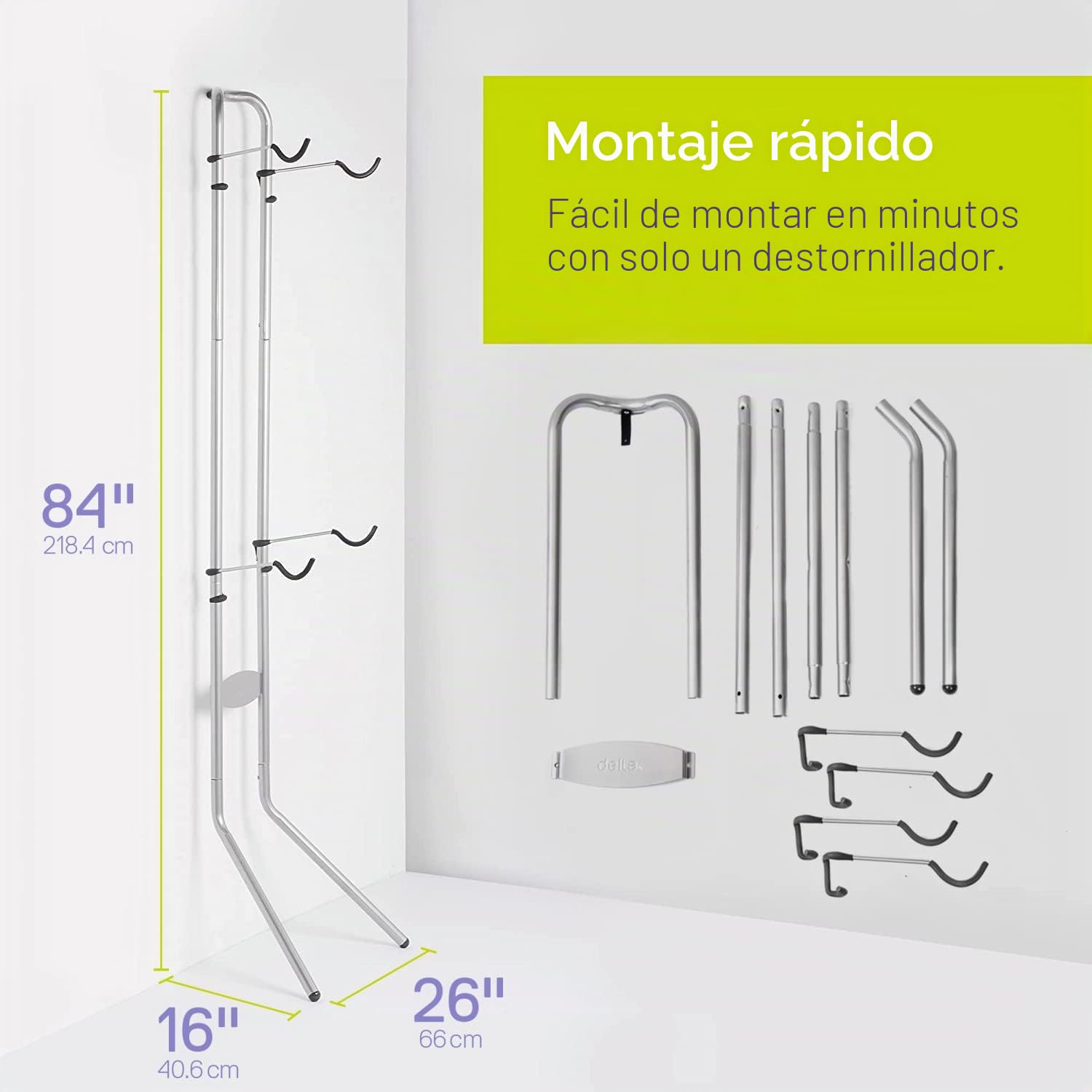 Delta Soporte para Bicicletas (Capacidad para Dos)