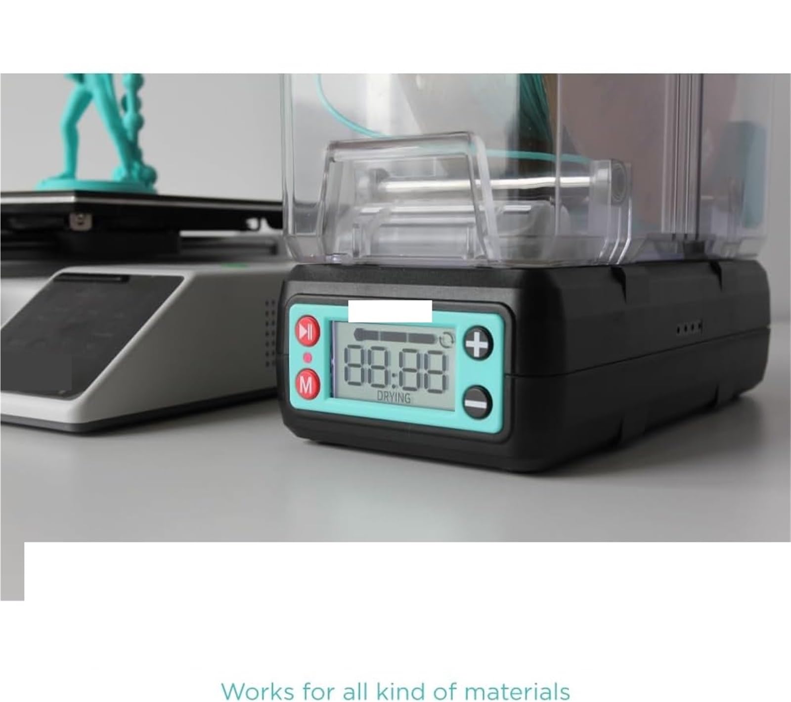 Kompatibel mit PolyDryer 3D-Druck-Filament-Trocknerbox und Aufbewahrungsbox(Dryer n Storage Box)